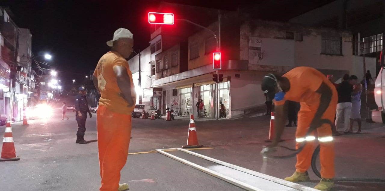 Camacã: Faixa de Pedestre chega ao Centro da cidade
